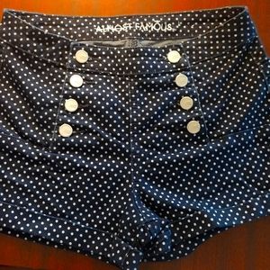 Almost Famous Nautical shorts